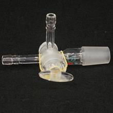19/26 Joint T Type Adapter Three-Way Glass Stopcock 110mm Length Lab Glassware 2024 - buy cheap