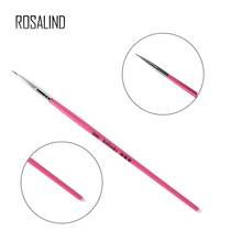 ROSALIND Nail Brush 1PC Acrylic UV Gel Nail Art Paint Drawing Pen Liner Brush Nail Tool Manicure Tools Salon or Personal Use 2024 - buy cheap