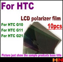 10 peças filme polarizador lcd para htc g10 g11 g21, filme polarizador 2024 - compre barato