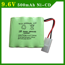 AA Batterise 9.6V 500mAh Ni-CD battery Huanqi 781 782 remote control tank battery High quality 2024 - buy cheap