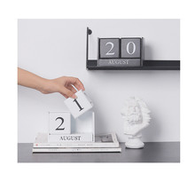 1PC Home Daily-use Manual Wooden Combination Small Desk Calendar Desktop Decoration Ornament Wood Craft JL 207 2024 - buy cheap