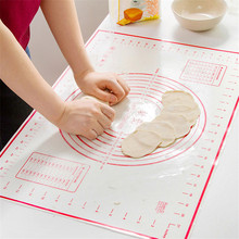 60*40CM Non-Stick Silicone Baking Mat Pad Baking Sheet Glass Fiber Rolling Dough Mat Cookie Macaron Baking Mat Pastry Tools 2024 - buy cheap