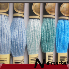 Free Shipping Random Different 100PCS / Lot Colorful Cross Stitch Embroidery Thread 8 Meters CXC Similar DMC Thread 2024 - buy cheap
