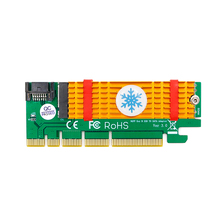 NGFF M.2 B Ключ SATA-Bus SSD для SATA3 адаптер с радиатором PCIE x1 x4 x8 x16 Slot SATA кабель для 2230 2242 2260 M2 SSD 2024 - купить недорого