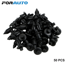 FORAUTO 50Pcs/set Auto Fastener 7mm Hole Plastic Rivet Automotive interior Accessories Door Trim Panel Clips For Toyota Lexus 2024 - buy cheap