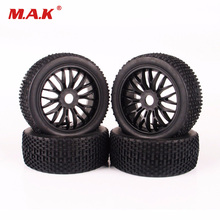 4pcs ruber tires tyre wheel rims for HPI HSP Traxxas 1:8 RC off-road car buggy parts accessory 2024 - buy cheap