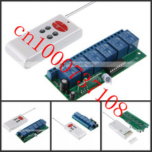 Nuevo/envío libre 6ch dc12v 10a 1000 m inalámbrico RF Control remoto sistema (transmisor + receptor/switch) 2024 - compra barato
