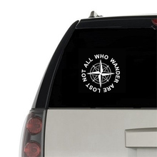 Not All Who Wander Are Lost choice-calcomanía de coche para Jeep Compass Decor , Bigfoot Yeti Sasquatch, pegatina de coche, accesorio de vinilo 2024 - compra barato