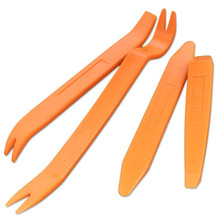 4pcs Auto Car Radio Door Clip Panel Trim Dash Portable Hand Tools Audio Removal Installer Pry Tool  Plastic Accessories#w 2024 - buy cheap