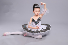 2018 Ballet profesional Tutu niño Cisne lago traje blanco rosa púrpura Ballet vestido para niños panqueque Tutu niñas Dancewear 2024 - compra barato