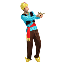 Fantasia de halloween snailify para homens, fantasia de aladdin para adultos, fantasia do índice de carnaval, cosplay, divertido, disfrázio adulto 2024 - compre barato