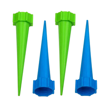 Plant Self Water Funnel 4PC Watering Adjustable Stakes System Vacation Waterer Slow Automatic Watering Spikes Irrigation System3 2024 - buy cheap
