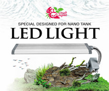 Mini tanque de agua de peces, lámpara de luz LED con clip para acuario, serie original de cangrejo pequeño, 20-30 cm, Taiwán 2024 - compra barato