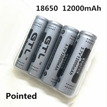 100% original novo ncr18650b 3.7 v12000 mah 18650 bateria recarregável de lítio grande capacidade gtl evrefire 2024 - compre barato
