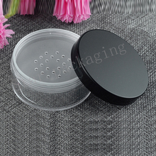 30pcs 30G/50g Small round box,empty plastic container for cosmetic packaging  Portable powder compact jar 2024 - buy cheap