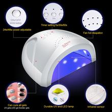 48W SUNONE UV LED Nail Lamp Curing Lights Professional Nail Dryer Drying UV Gel Polish Nail Art Pedicure Machine Manicure Tool 2024 - buy cheap