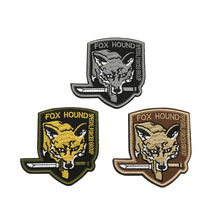 Escudo FOX-brazalete bordado en 3D, táctica militar, insignia de moral de fuerza especial, ropa, sombrero, ropa deportiva al aire libre 2024 - compra barato