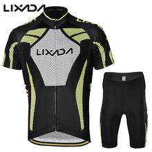 Conjunto de ropa de ciclismo para hombre, maillot transpirable de manga corta, Anti-UV, 2019 2024 - compra barato