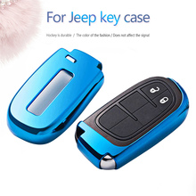 New Soft TPU Car Styling Key Case Cover For Jeep Renegade Grand Cherokee Liberty Compass Wrangler Jk Key Ring Cover Accessories 2024 - buy cheap