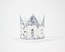 One Year Old Glitter Hat Snowflake Crown Kids First Birthday Party Hat 1st Cake Crown Winter ONEderand Birthday Outfit 2024 - buy cheap