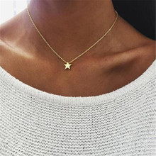 ADOLPH Star Jewelry Trendy Star Choker Necklace Gift Women Gold Sliver Coloe Boho Chokers Statement Accessories Femme New SALES 2024 - buy cheap