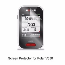 3 * película protetora de tela anti-arranhão lcd transparente, capa para proteção de tela para gps polar v650 acessórios 2024 - compre barato