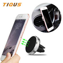 TIQUS Car Holder Mini Air Vent Mount Magnet Magnetic Phone Mobile Holder Universal For iPhone X XS Plus Samsung Car Holder Stand 2024 - buy cheap