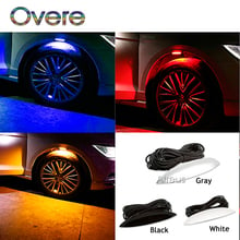 Overe 1Set Car LED Wheel lights atmosphere lamp bulb For Mercedes W205 W203 Volvo XC90 S60 XC60 V40 Alfa Romeo 159 156 2024 - buy cheap