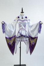 Re:Zero Life in a Different World from Zero Emilia Cosplay Costume Dress Outfit Clothes For Girls Women 2024 - buy cheap