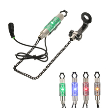 Iron Fishing Bite Alarm Chain Hanger Swinger LED Illuminated Indicator for Fishing Pesca рыбалка аксесуары 2024 - buy cheap