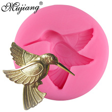 Mujiang 3D Baking Silicone Mold Birds Soap Resin Clay Molds Candy Fondant Molds Cake Decorating Tools Chocolate Gumpaste Moulds 2024 - buy cheap
