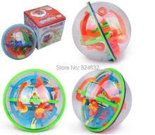 Мини 100 уровней магический интеллект мяч лабиринт 3D cubo magico классическая головоломка детские игрушки развивающие игрушки 1 шт 2024 - купить недорого
