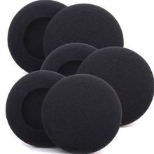 Linhuipad 100pcs 5cm Foam Pads Ear Pads Ear Cushions Headphone Sponge Earbud Earpads 50mm diameter 2024 - buy cheap