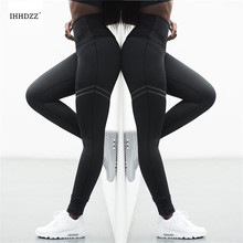 Leggings de fitness leggings para mulheres treino esportivo novo leggins elástico preto magro branco calças cor sólida novas leggings 2024 - compre barato