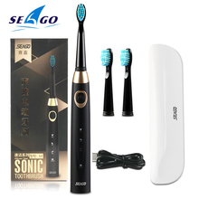 SEAGO Electronic Toothbrush Oral Care Electric Toothbrush Set Rechargeable Dental Sonic Brush Travel Toothbrush with Case 2024 - buy cheap