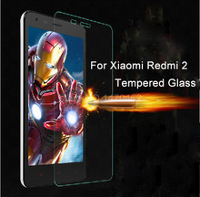 10 unids/lote 2.5D vidrio templado Original 9 H Protector de pantalla de película protectora a prueba de explosiones para Xiaomi Redmi 2 2024 - compra barato