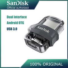 Sandisk SDDD3 usb flash 3.0 pendrive 128GB 64GB high speed USB Flash Drive 150M/S  Dual OTG 64GB Pen Drive memoria usb 2024 - buy cheap