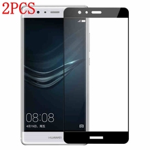 2 шт Полное покрытие закаленное стекло для Huawei P10 Защитная пленка для экрана для Huawei P10 Plus стекло 2024 - купить недорого