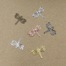 500pcs 9*12mm Alloy Dragonfly Charms/Pendant Copper with Antique Bronze/Silver Plated ,DIY Jewelry Finding 2024 - buy cheap