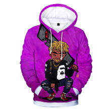 3D принт Kpop Lil uzi VERT хип-хоп с капюшоном мужская одежда Harajuku хип-хоп Повседневная Горячая Распродажа топы толстовки Толстовка одежда пуловеры 2024 - купить недорого