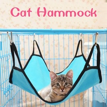 Durable Kitten Cat Hammock Comfortable Soft Hanging Fleece Pet Cage Hammock Bed Cat Cattery Mat 2024 - buy cheap