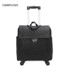 Fashion  high quality fashion 18 inch Portable female  Luggage Spinner brand Travel Suitcase/handbag/bag 2024 - buy cheap