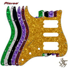 Pleroo Custom Quality Guitar Pickguard Parts - For US Left Handed 11 Screw Holes Player Start Humbucker HSH Scratch Plate 2024 - buy cheap