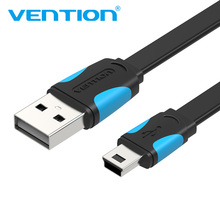 Vention mini cabo usb mini usb para usb cabo de dados de carregamento rápido para celular câmera digital hdd mp3 mp4 player tablets gps 2024 - compre barato