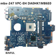 Материнская плата для ноутбука SONY MBX-247 DA0HK1MB6E0 HM65 100% полностью протестирована 2024 - купить недорого