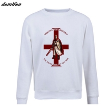 Nueva moda divertido Sudadera con capucha Knight Templar la verdad sudadera suéter de lana sudaderas con capucha abrigo de Hip Hop Tops Harajuku 2024 - compra barato