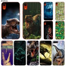 Funda dura y transparente de dinosaurios jurásicos para iPhone, carcasa a la moda para iPhone X, XS, Max, XR, 8, 7, 6, 6s Plus, 5, SE, 5C, 4, 4S 2024 - compra barato