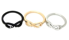 ZRM 20pcs/lot Wholesale Fashion Punk Infinity Rings Digital eight rings jewelry For Men And Women 2024 - buy cheap
