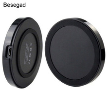 Besegad Qi Wireless Charger Charging Pad Mat for Samsung Galaxy S8 Plus S7 S6 Edge Note 5 Nokia Sony Xperia Z4V Z3V 2024 - buy cheap