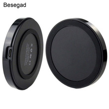 Besegad qi carregador sem fio almofada de carregamento esteira para samsung galaxy s8 plus s7 s6 borda nota 5 nokia sony xperia z4v z3v 2024 - compre barato